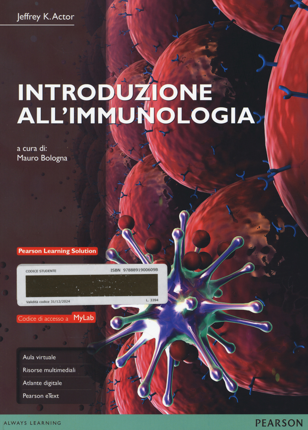 Introduzione all'immunologia. Ediz. mylab