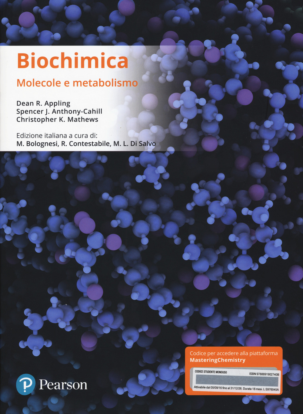 Biochimica. Molecole e metabolismo. Ediz. mylab. Con eText