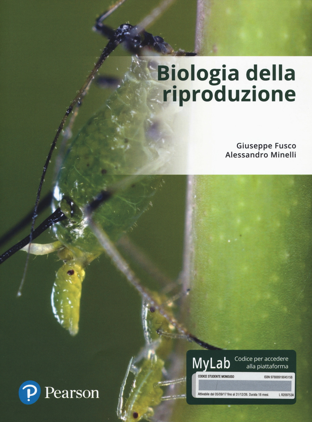 Biologia della riproduzione. Ediz. Mylab