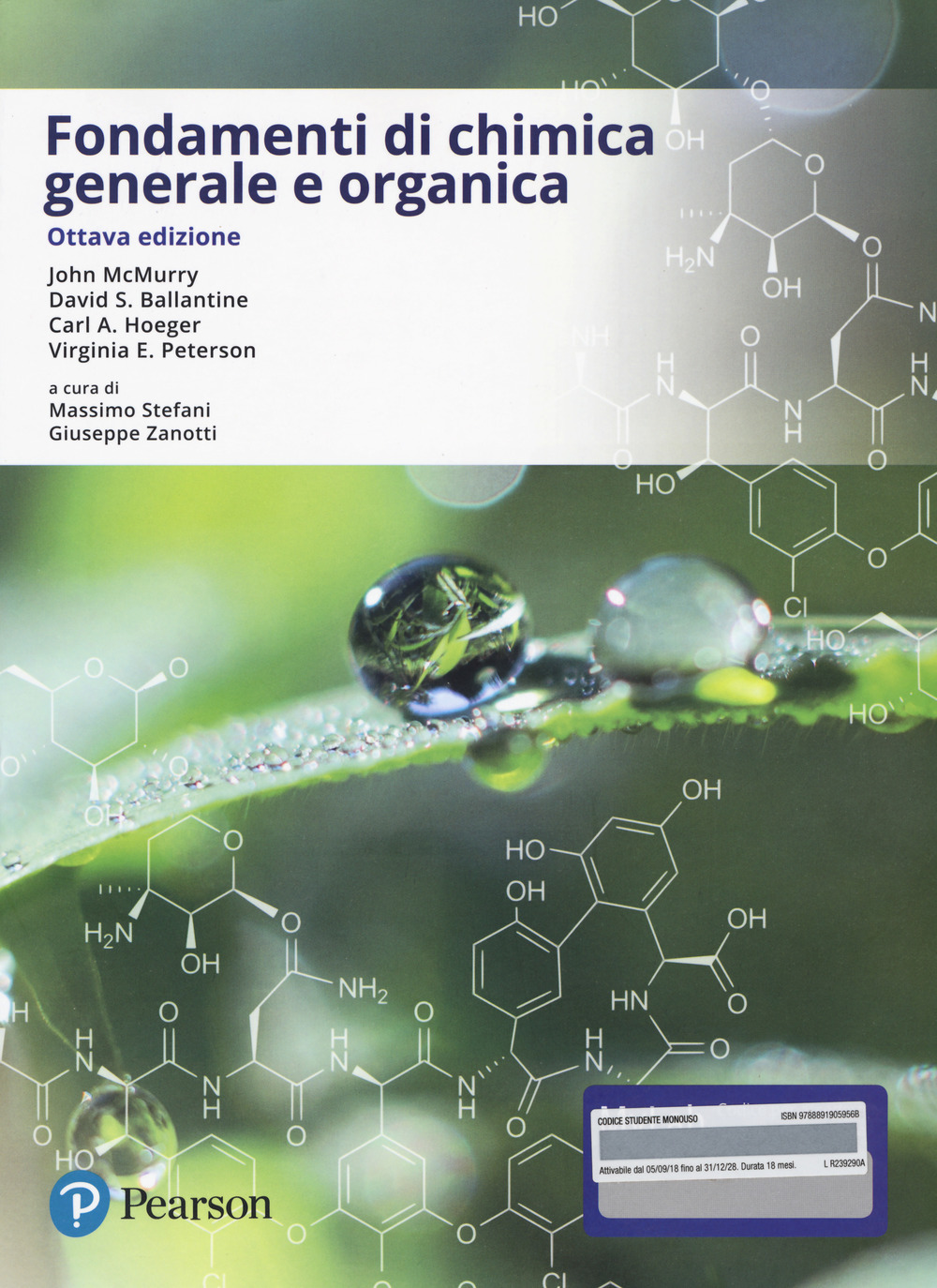 Fondamenti di chimica generale e organica. Ediz. MyLab
