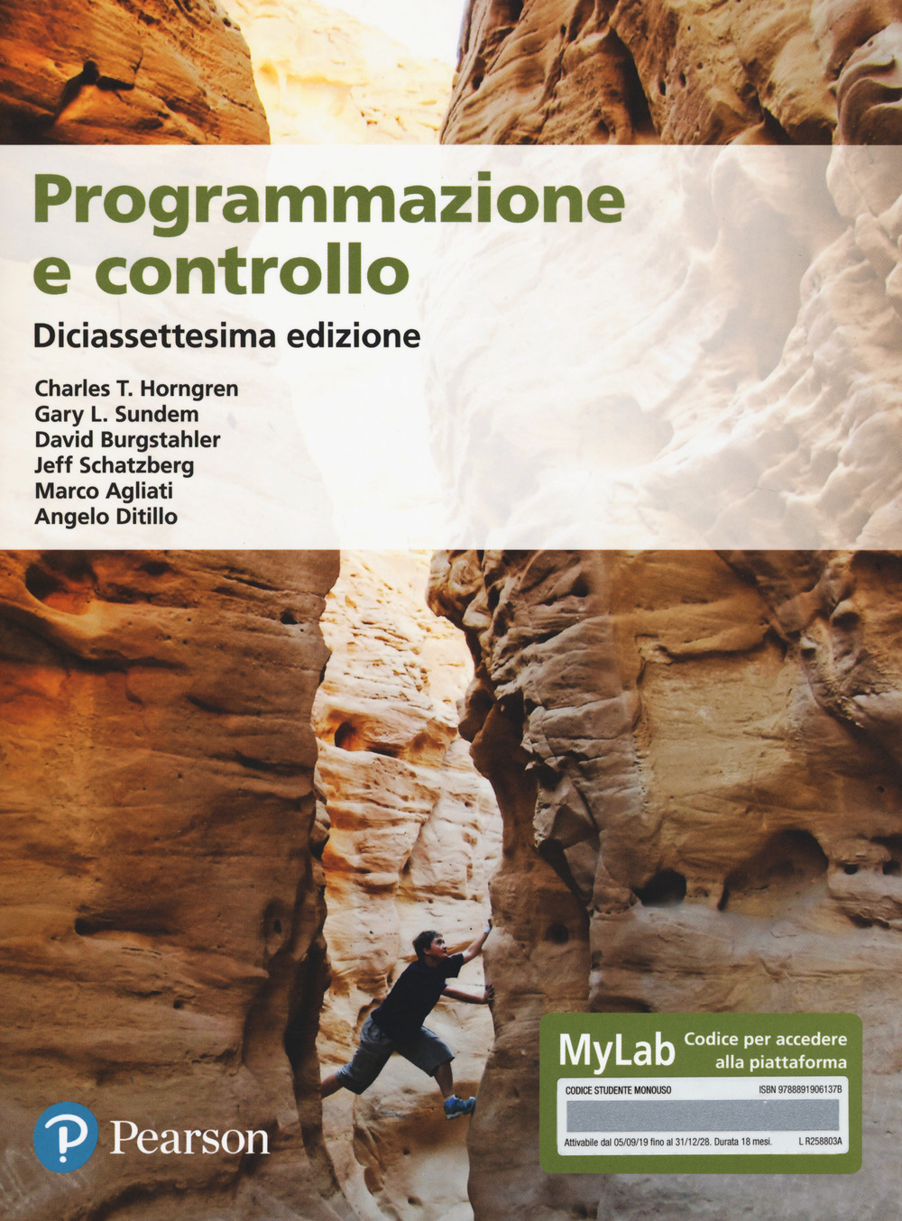 Programmazione e controllo. Ediz. MyLab