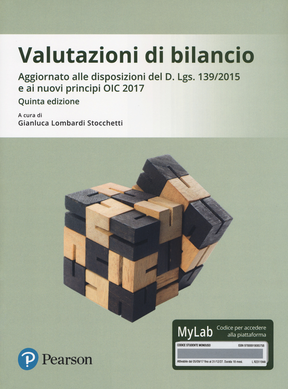 Valutazioni di bilancio. Ediz. Mylab