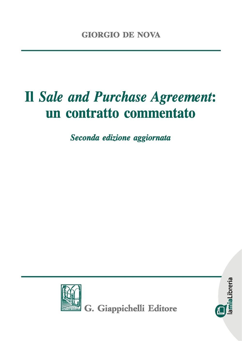 Il «sale and purchase agreement»: un contratto commentato