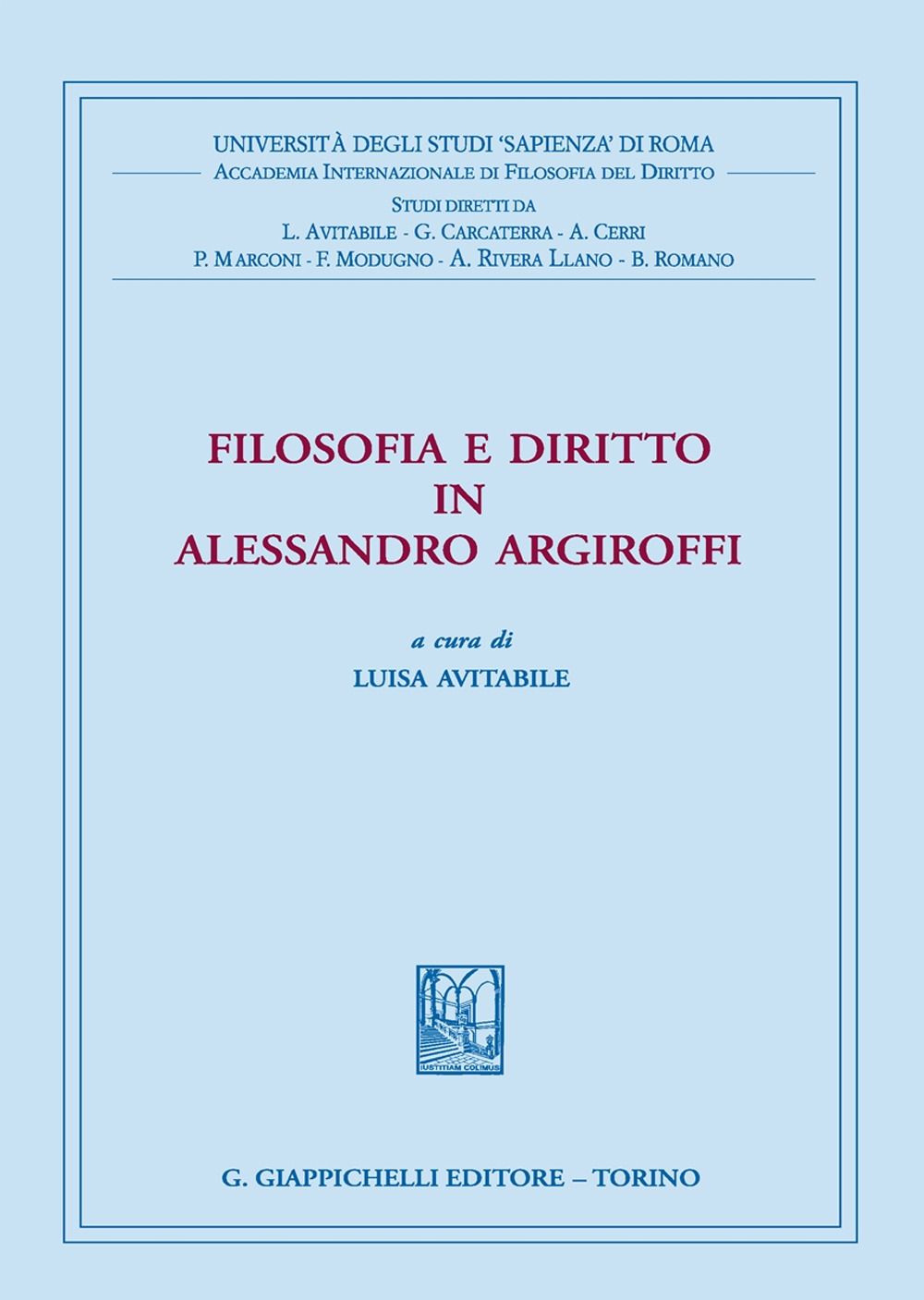 Filosofia e diritto in Alessandro Argiroffi
