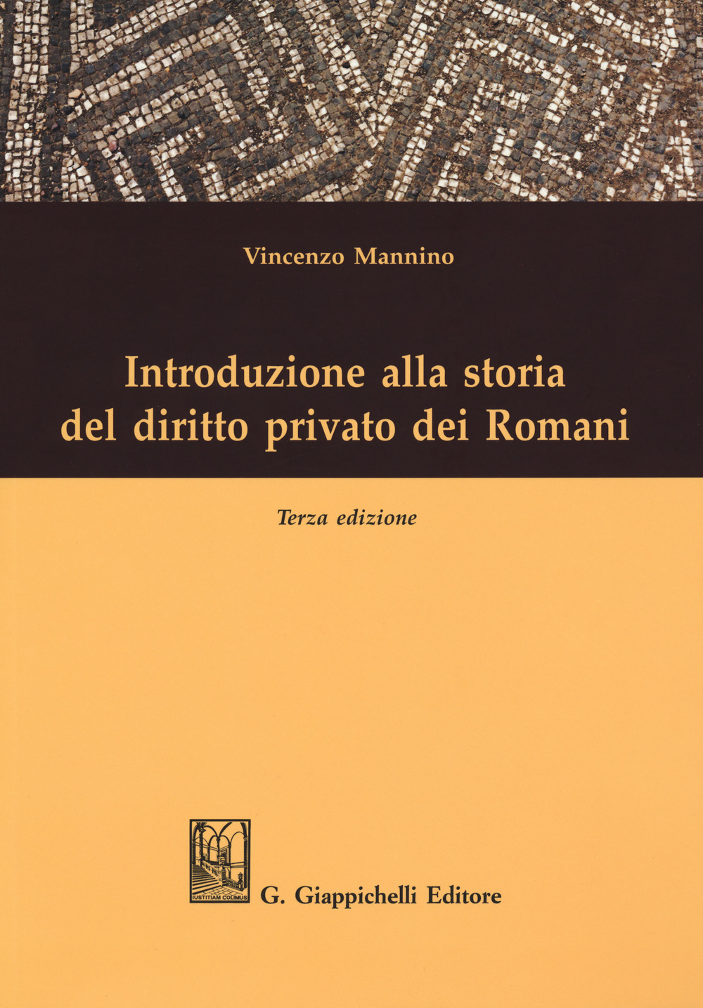 Introduzione alla storia del diritto privato dei romani