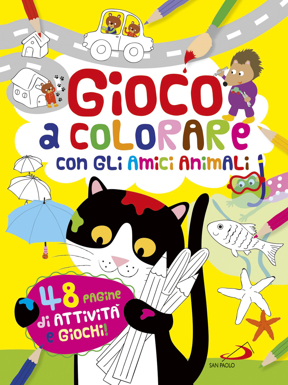 Gioco a contare con tanti animali
