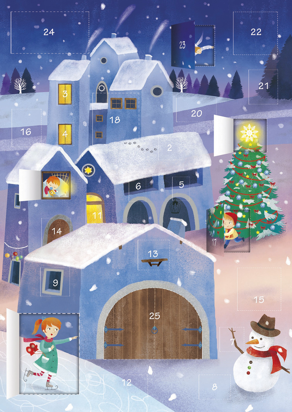 La notte più bella. Calendario dell'Avvento 2018