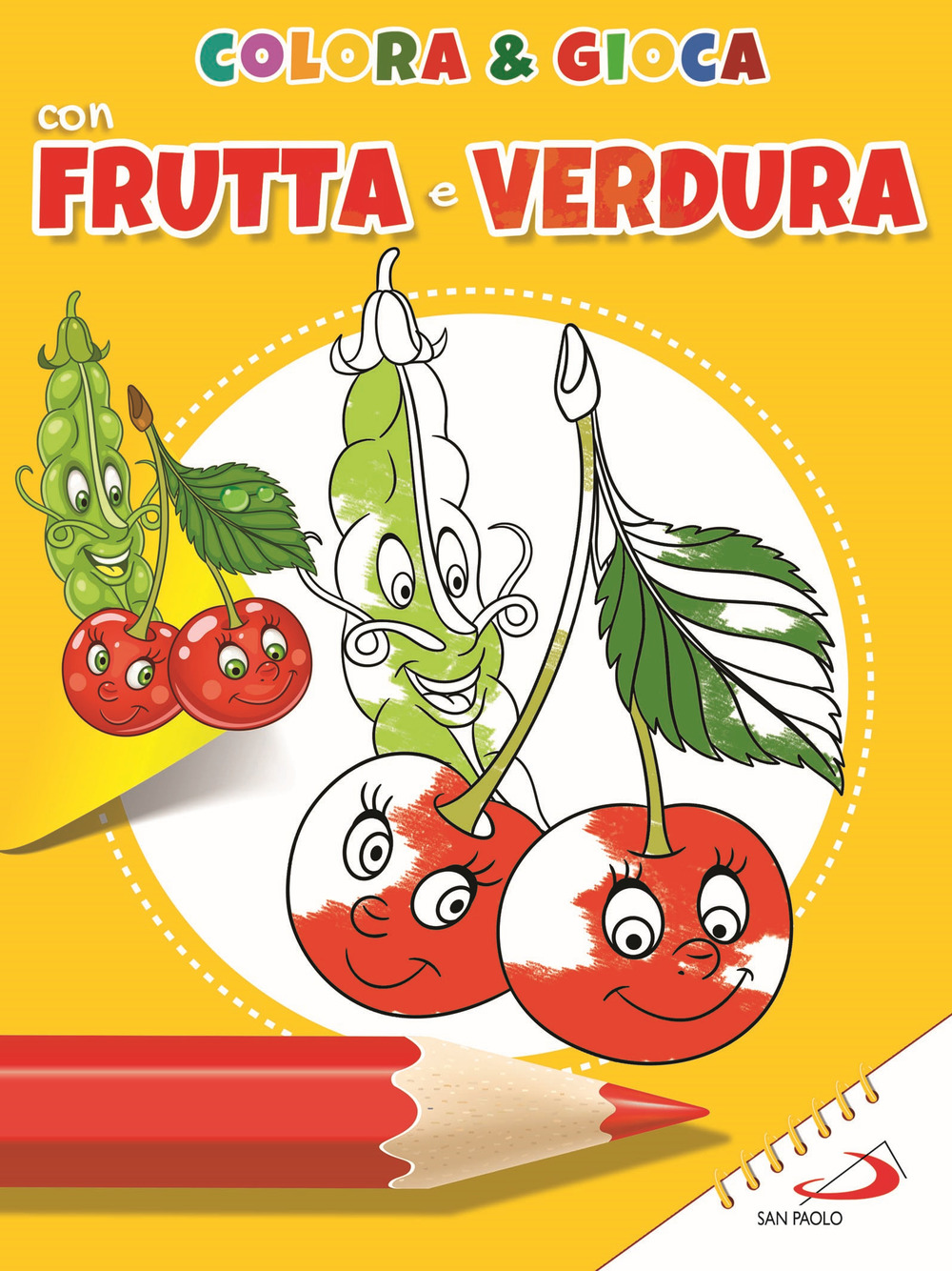 Colora e gioca con frutta e verdure