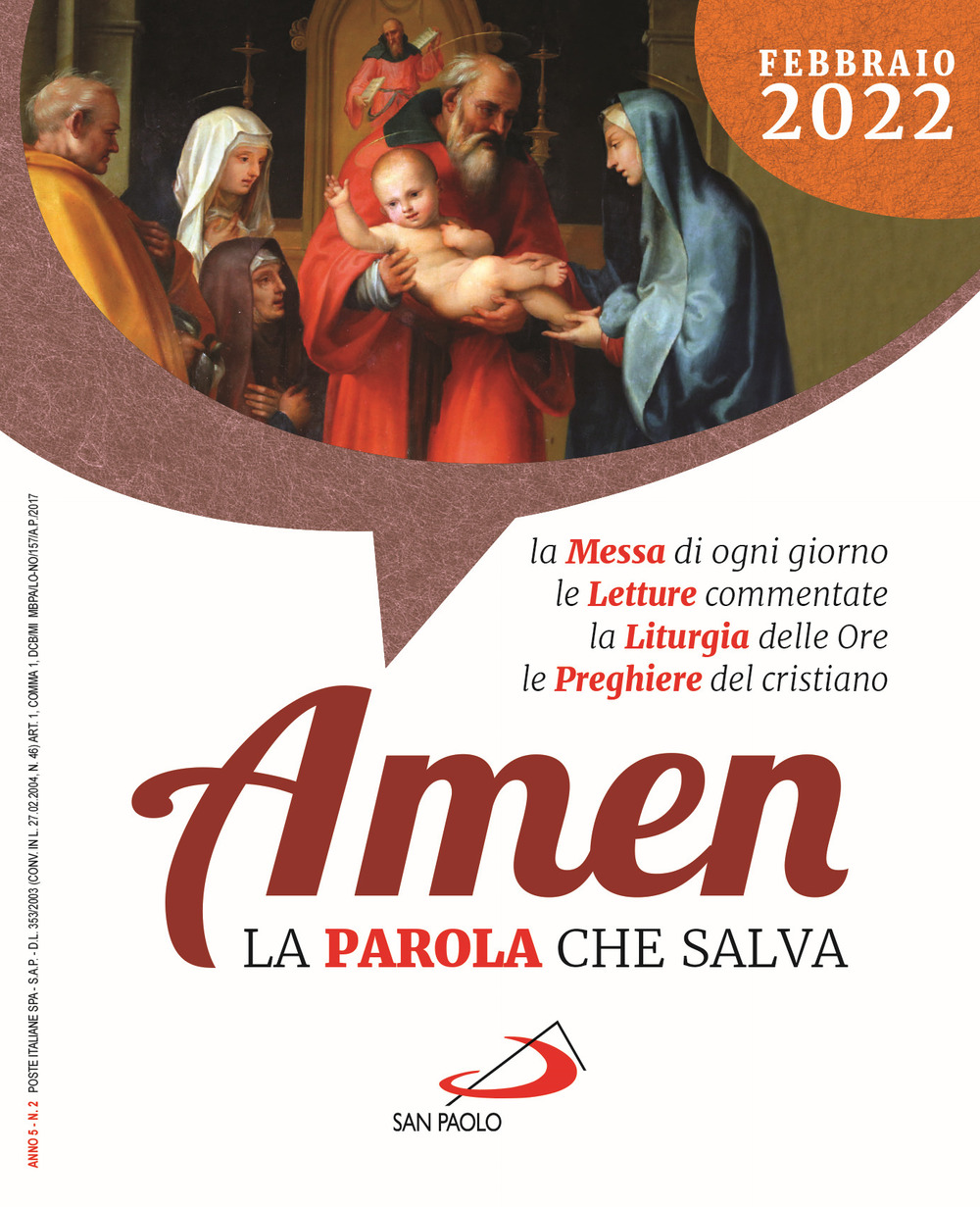 Amen. La parola che salva. Vol. 2: Febbraio