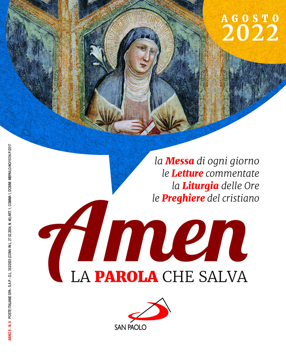 Amen. La parola che salva. Vol. 8: Agosto