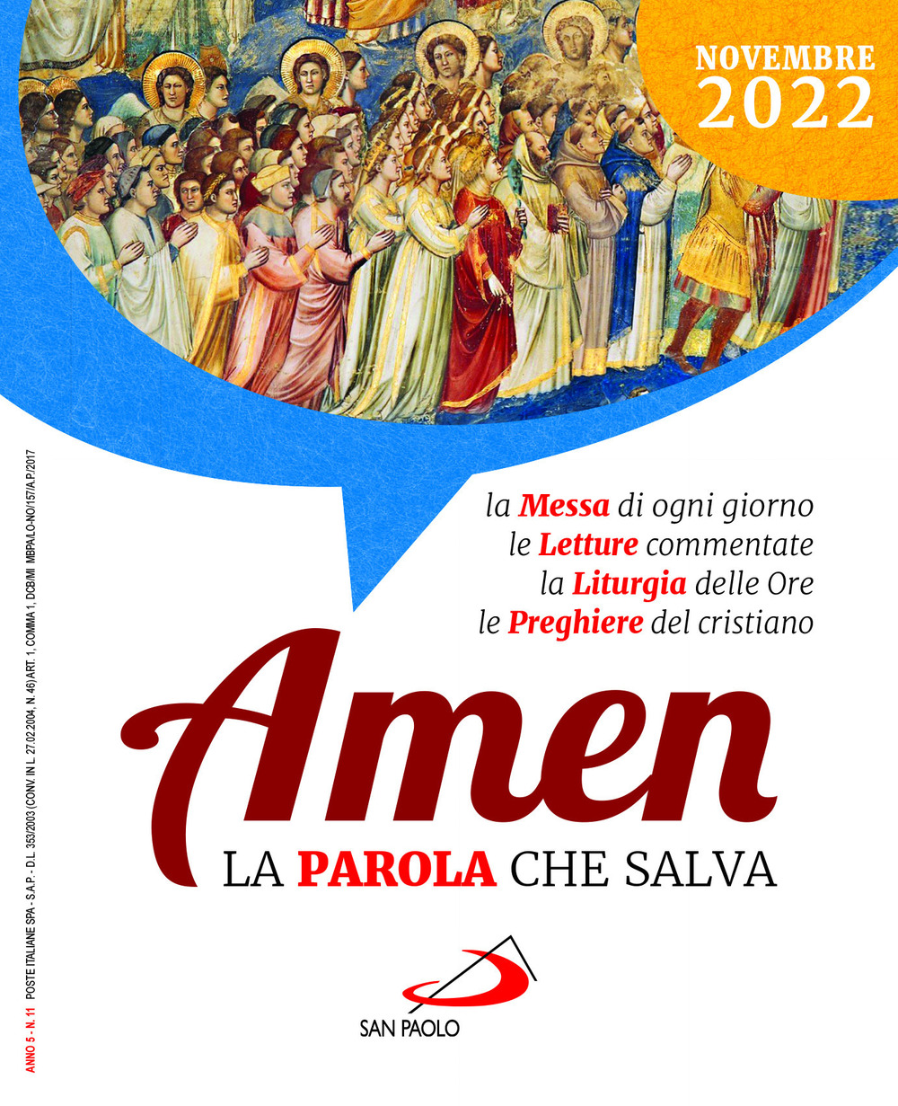 Amen. La parola che salva. Vol. 11: Novembre