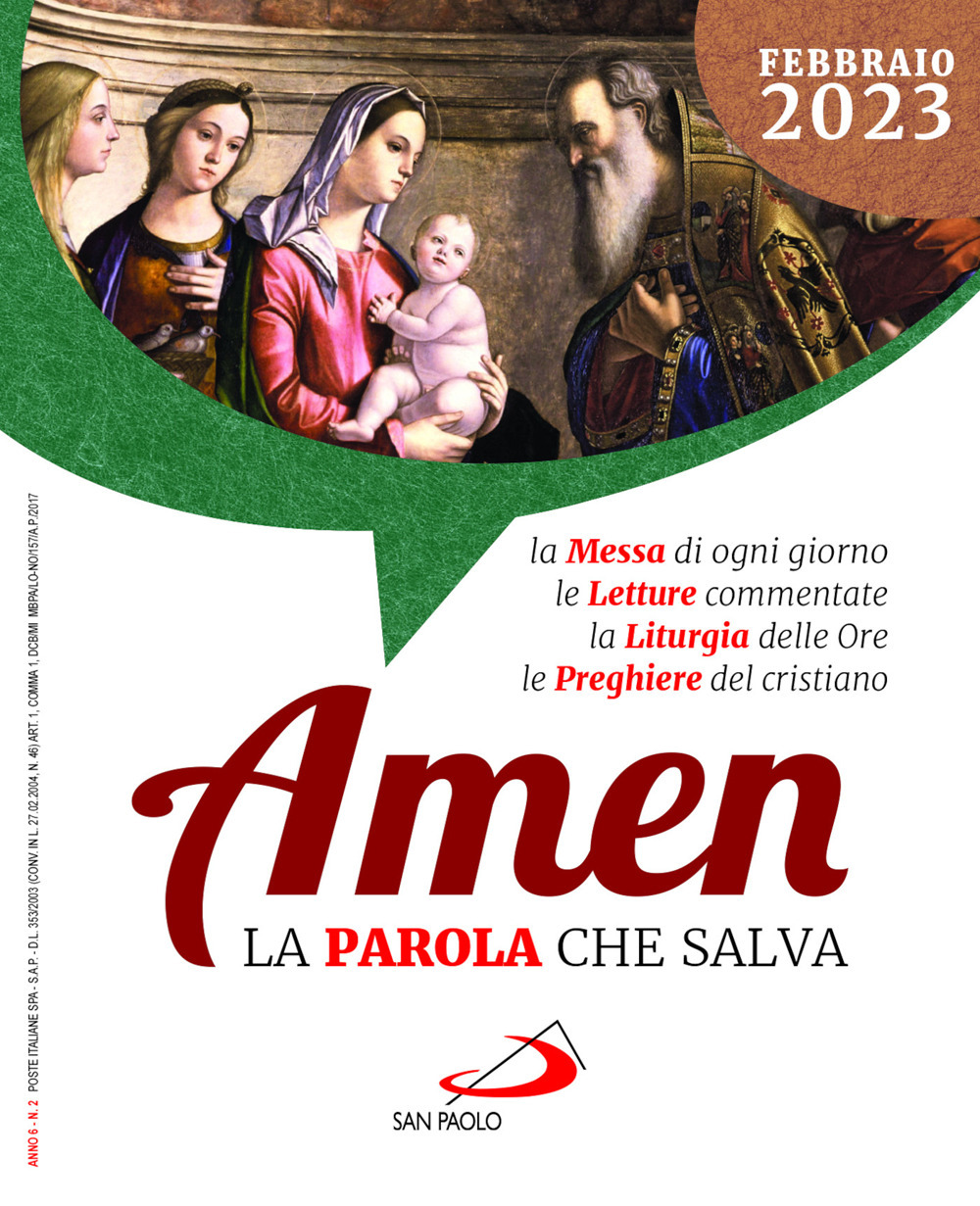 Amen. La parola che salva. Vol. 2: Febbraio