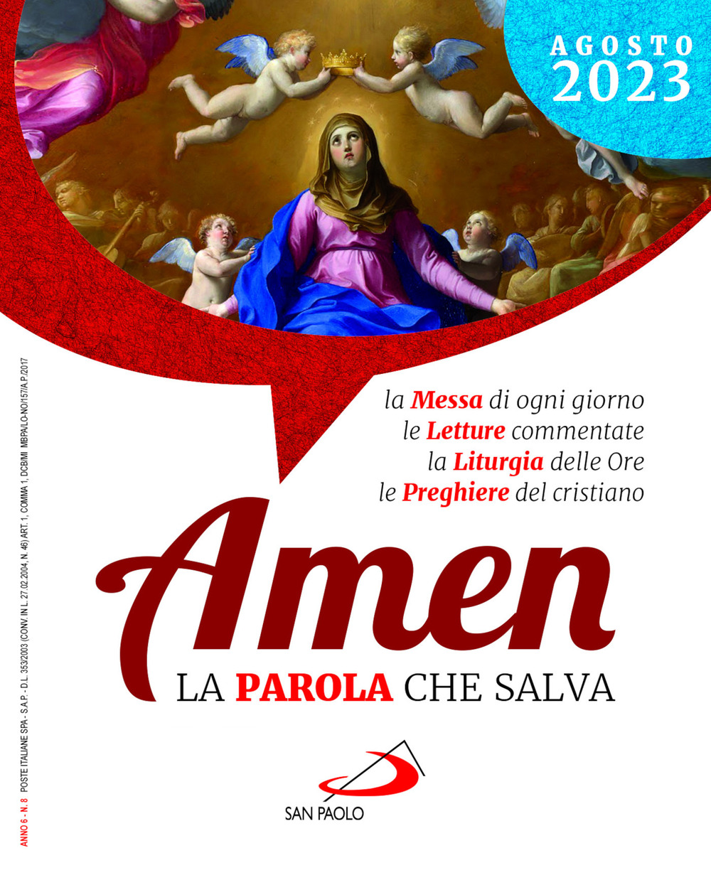 Amen. La parola che salva. Vol. 8: Agosto