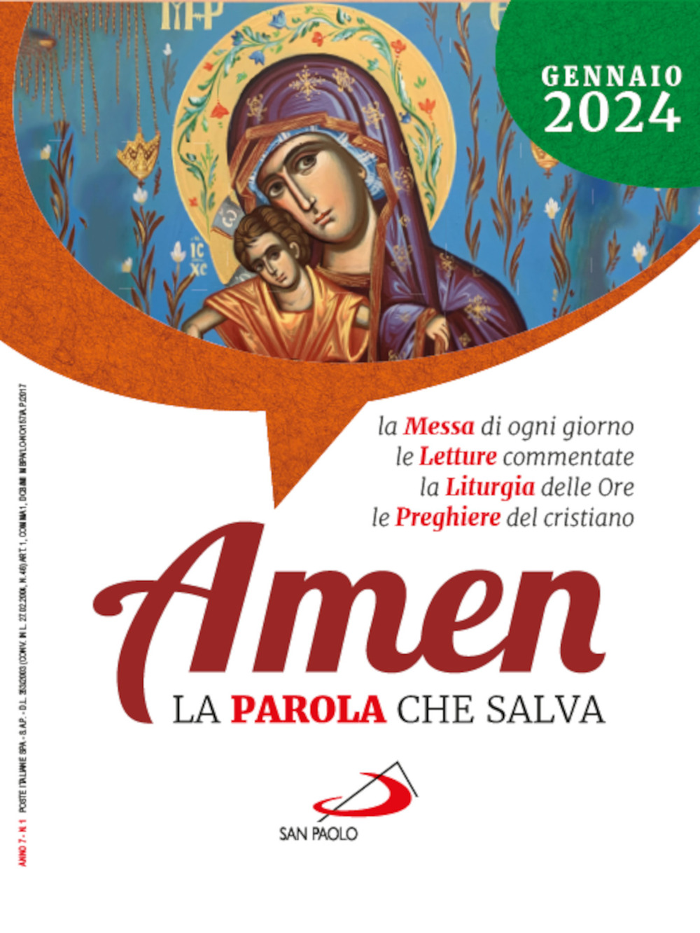 Amen. La parola che salva. Vol. 1: Gennaio