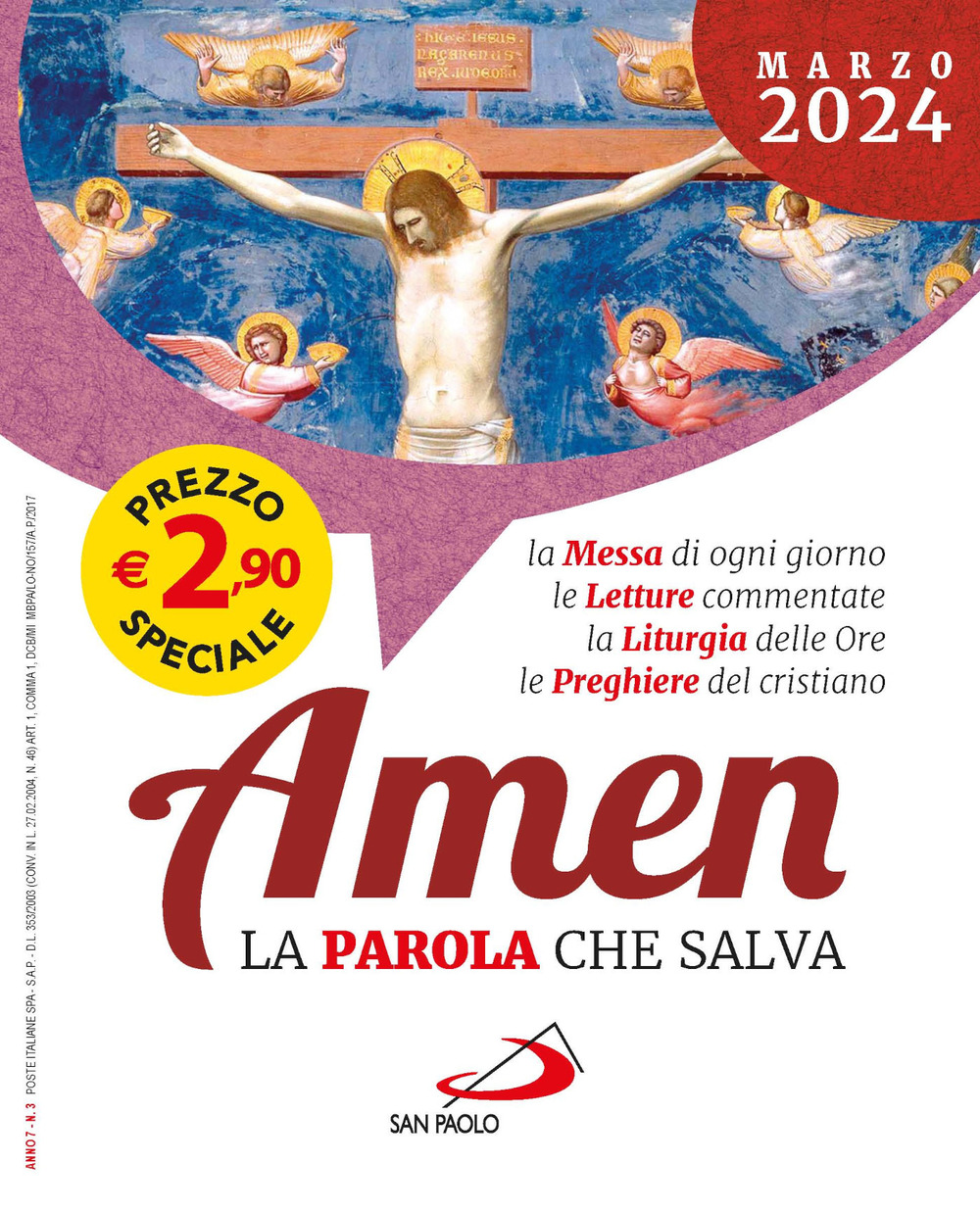Amen. La parola che salva. Vol. 3: Marzo