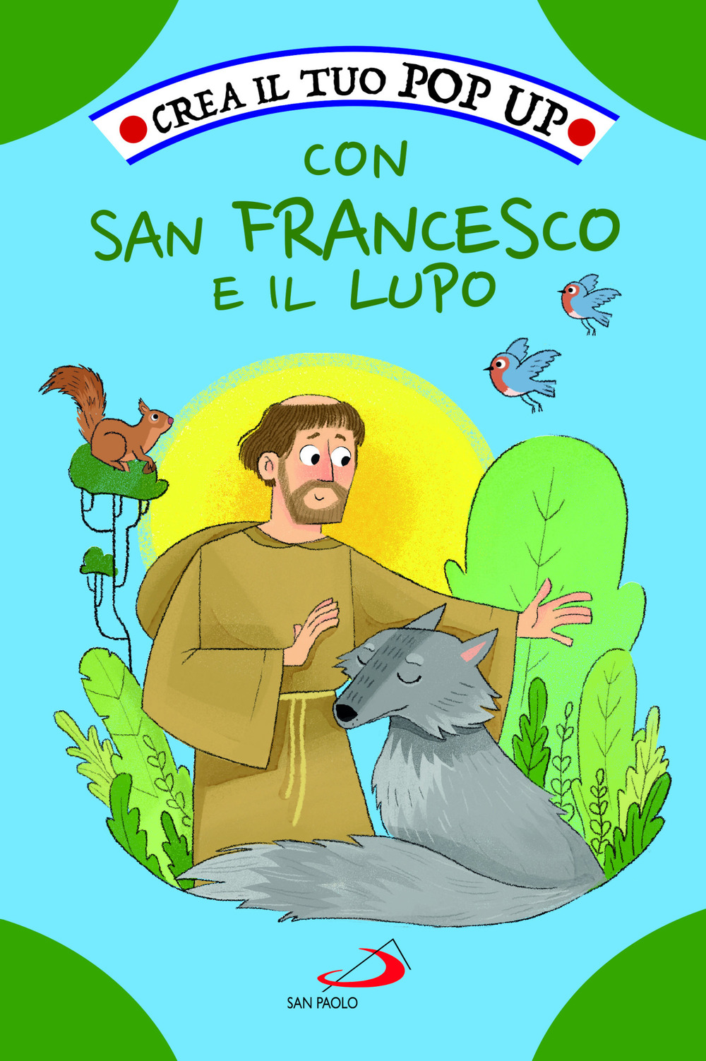 Crea il tuo pop up con San Francesco e il lupo