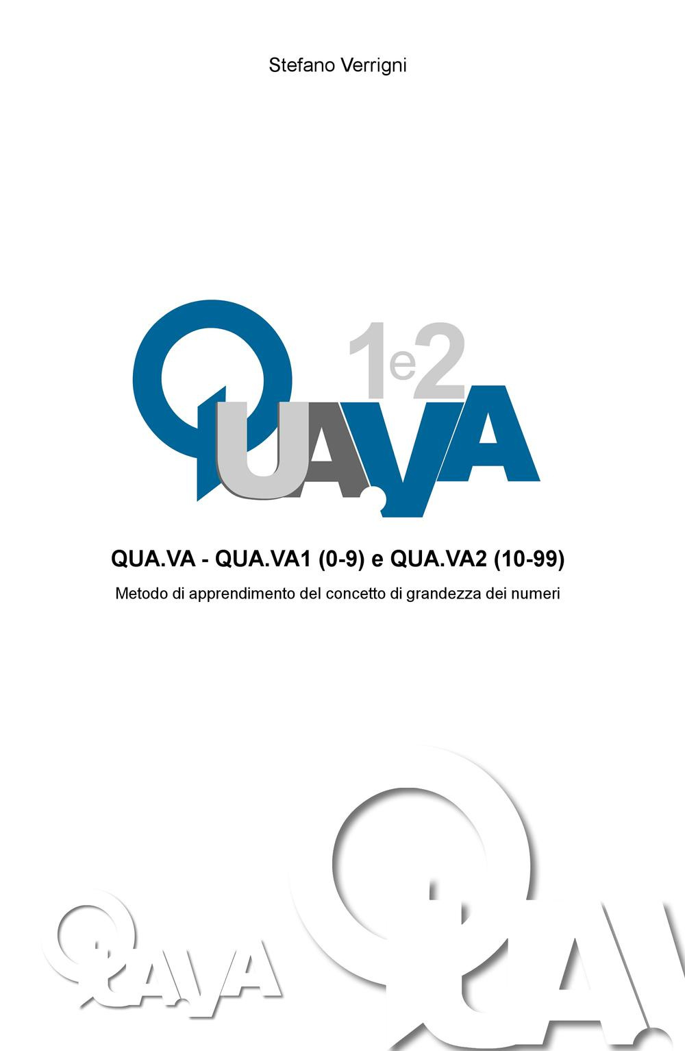 Qua.va. Qua.va1 (0-9) e qua.va2 (10-99). Metodo di apprendimento del concetto di grandezza dei numeri. d