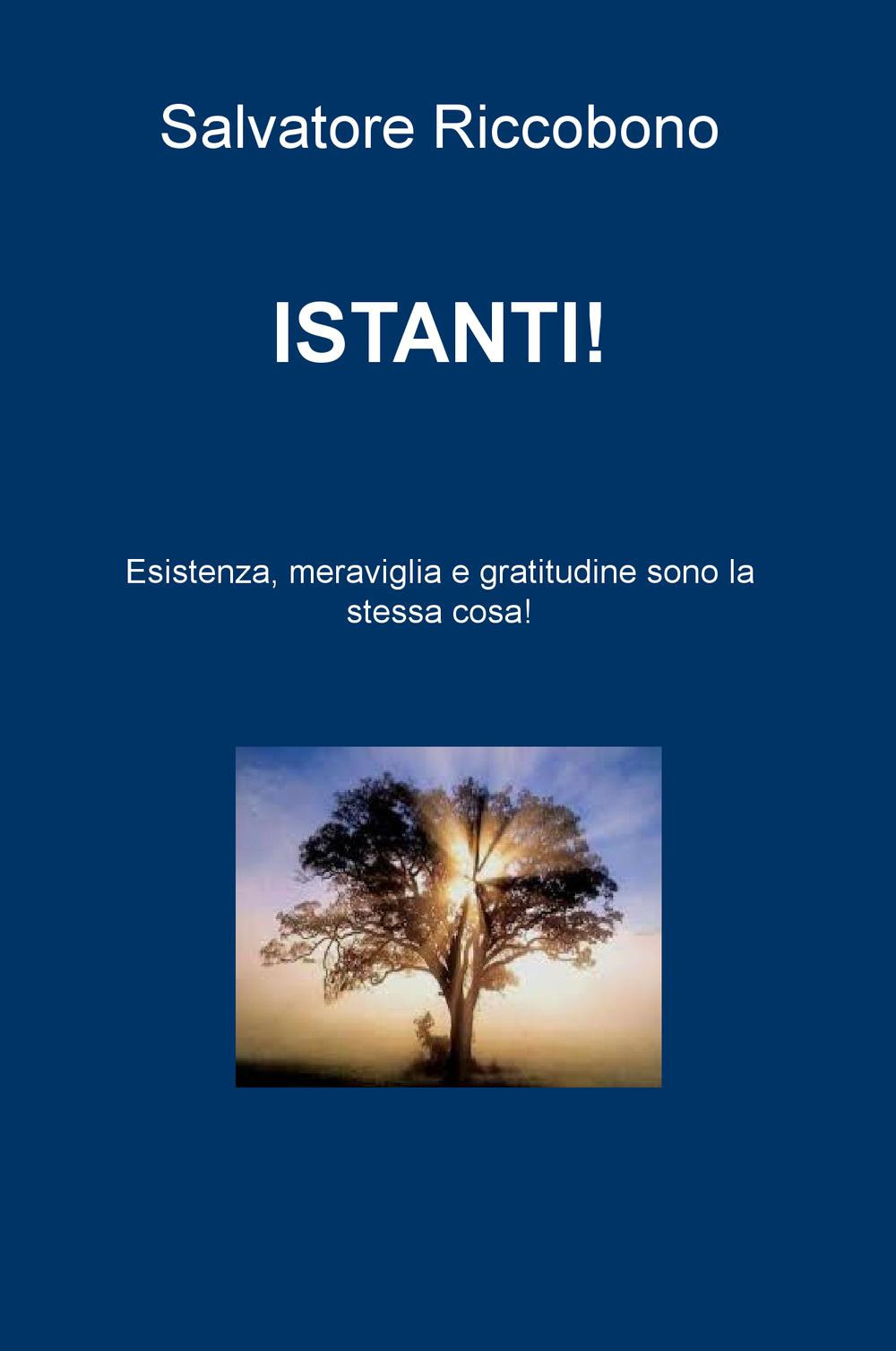 Istanti! Esistenza, meraviglia e gratitudine sono la stessa cosa! Testo siciliano e italiano