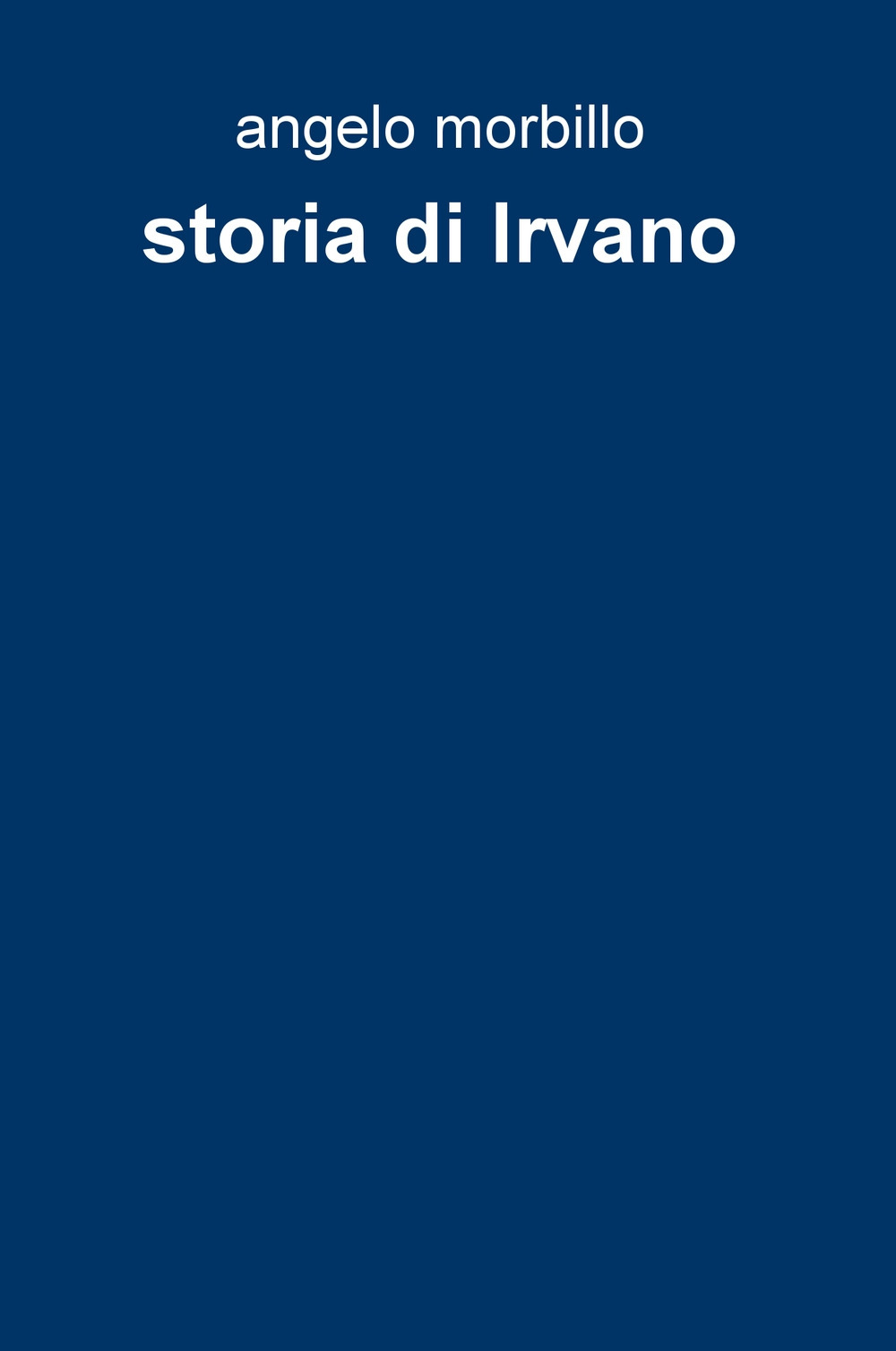 Storia di Irvano