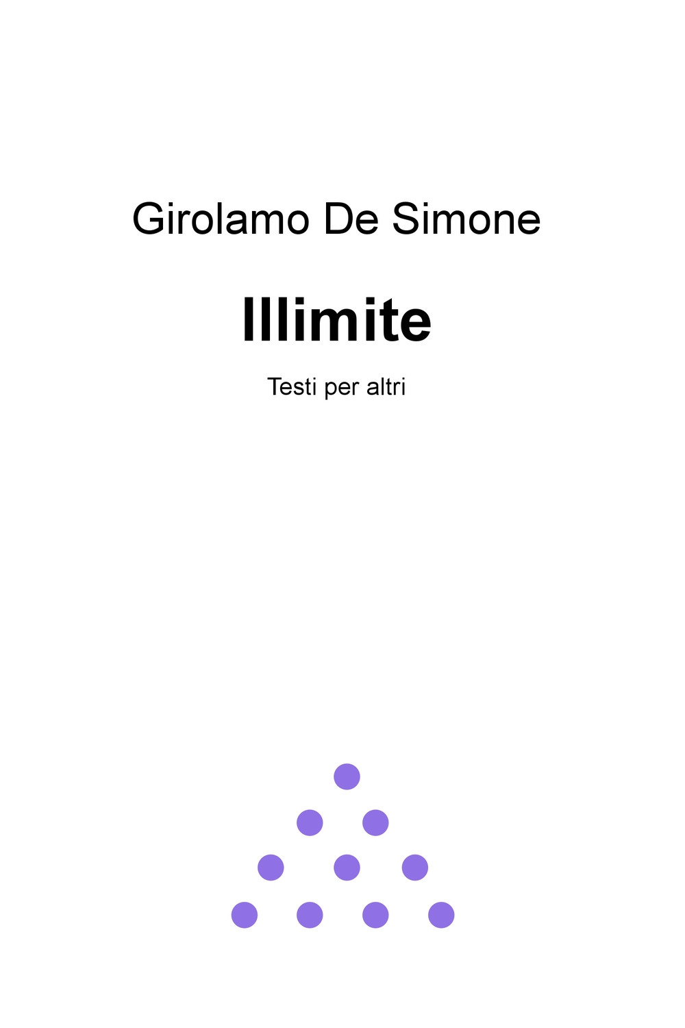 Illimite. Testi per altri