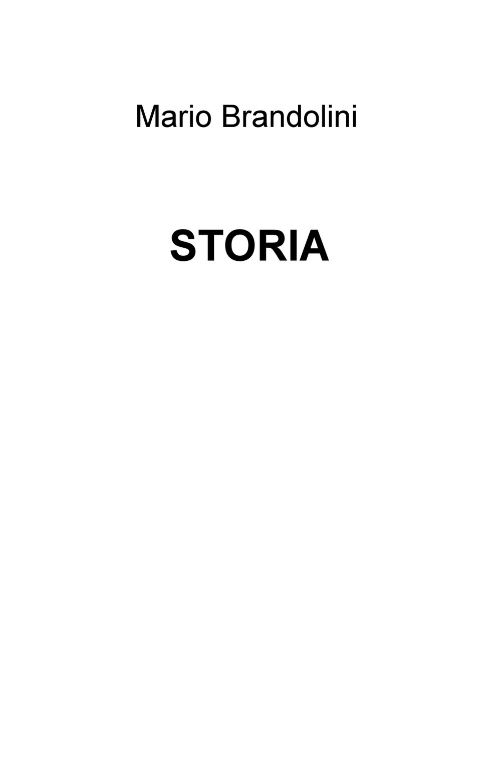 Storia