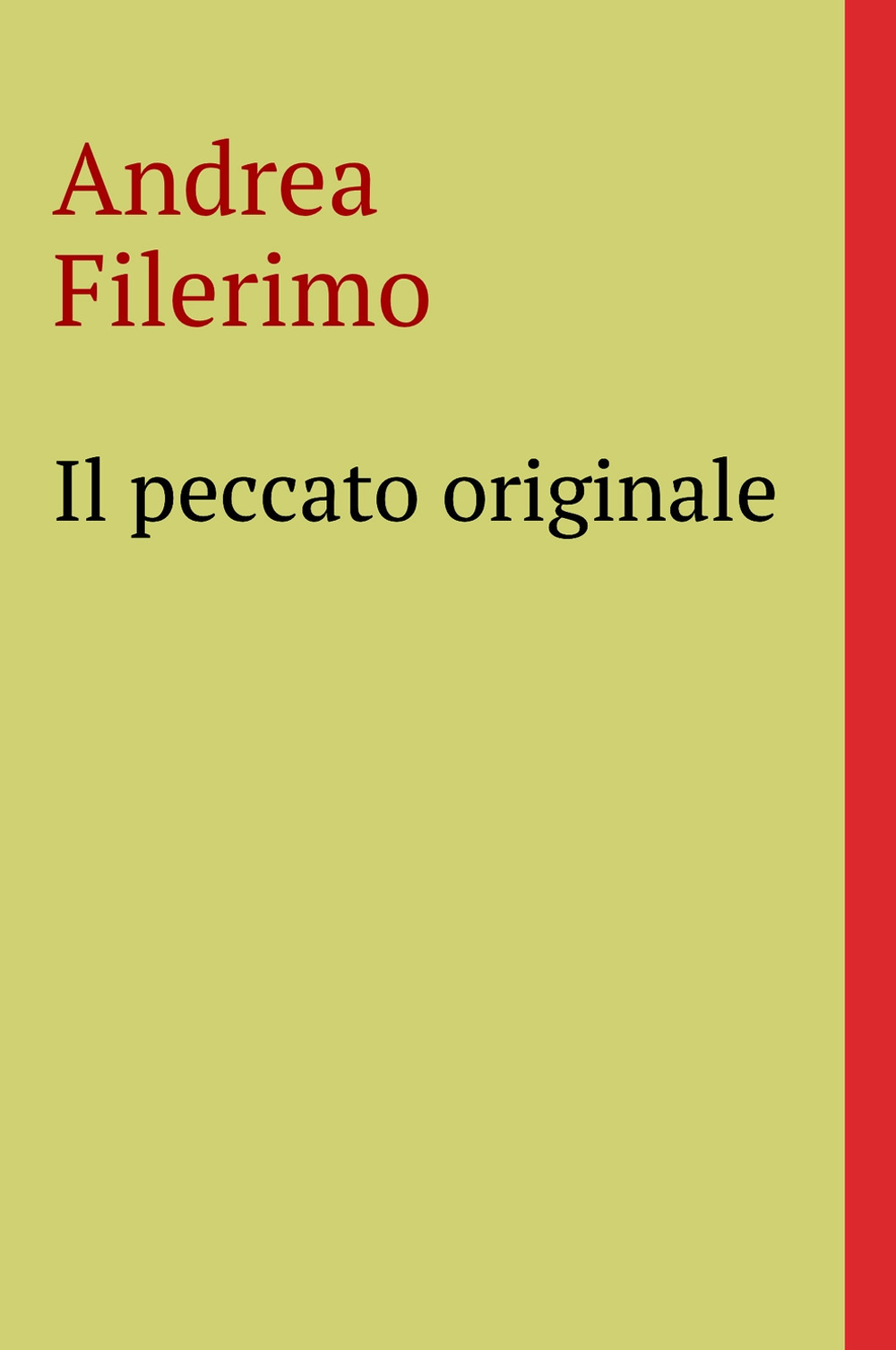 Il peccato originale