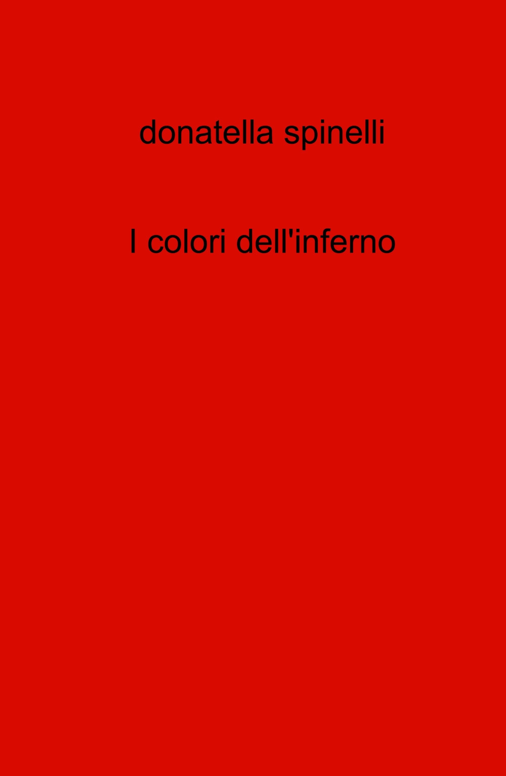 I colori dell'inferno