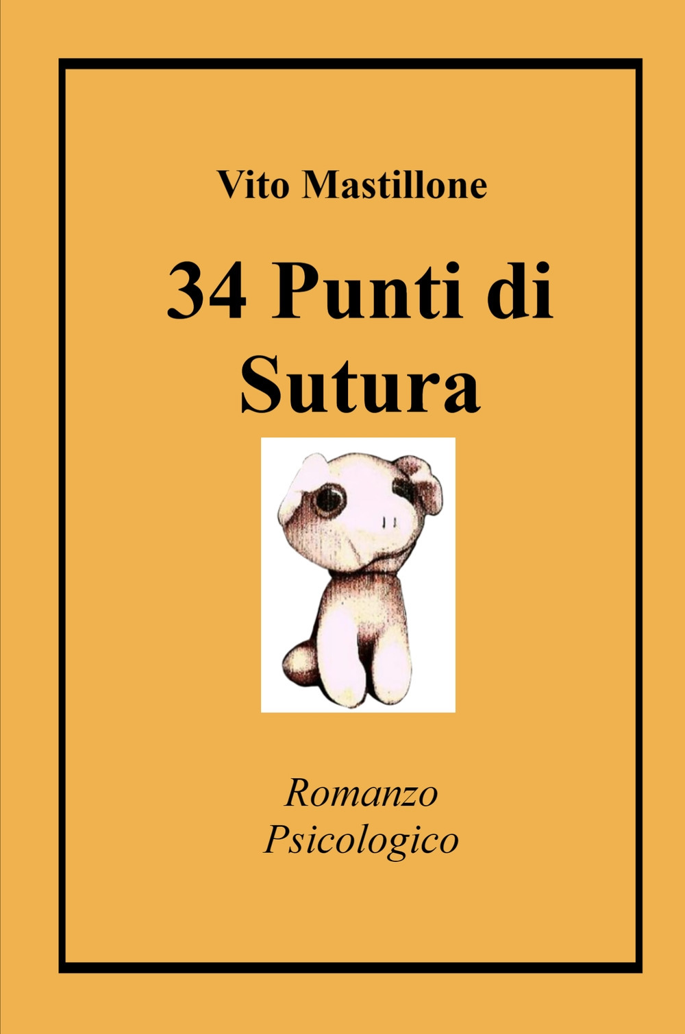 34 punti di sutura