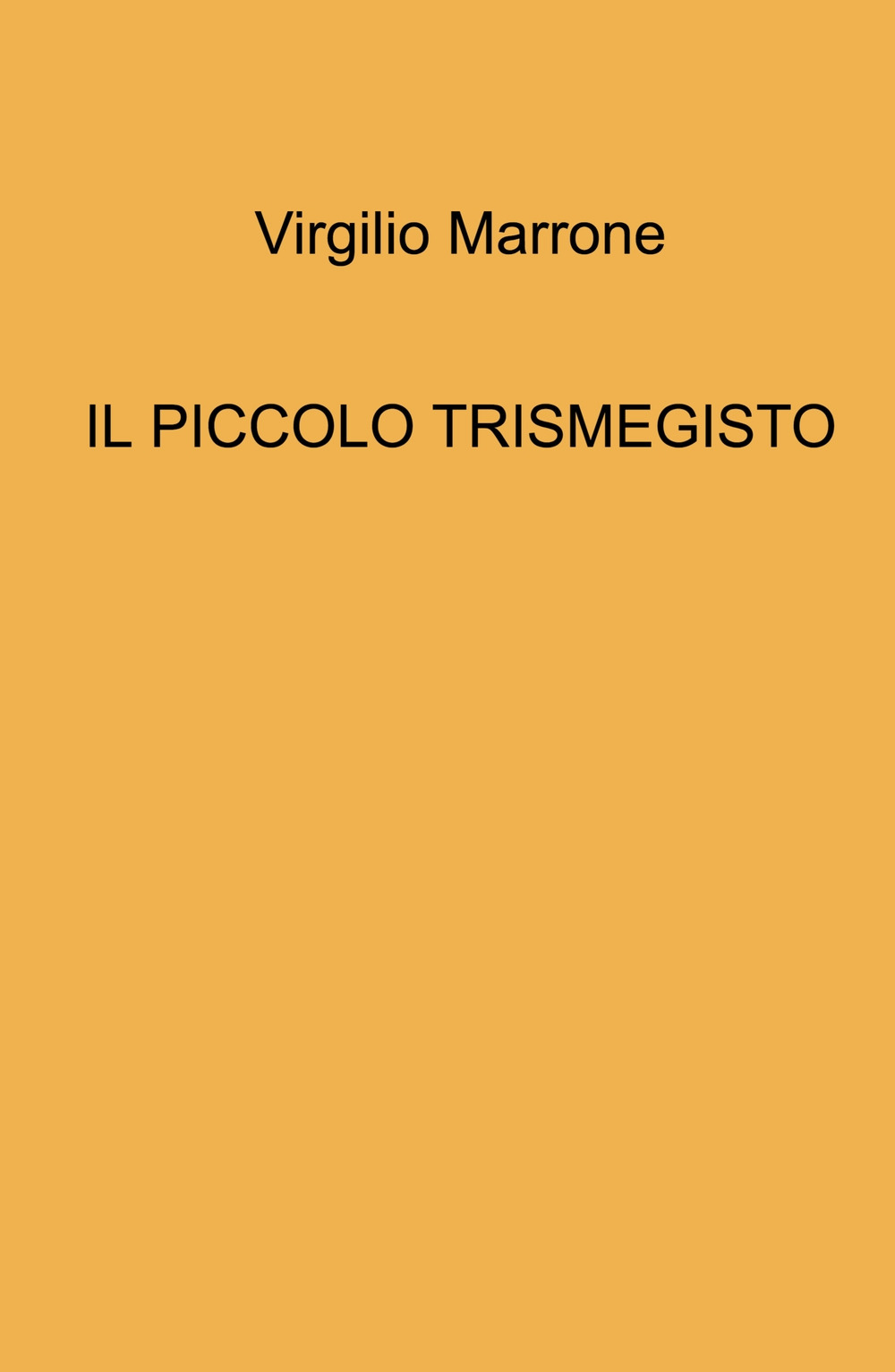 Il piccolo Trismegisto