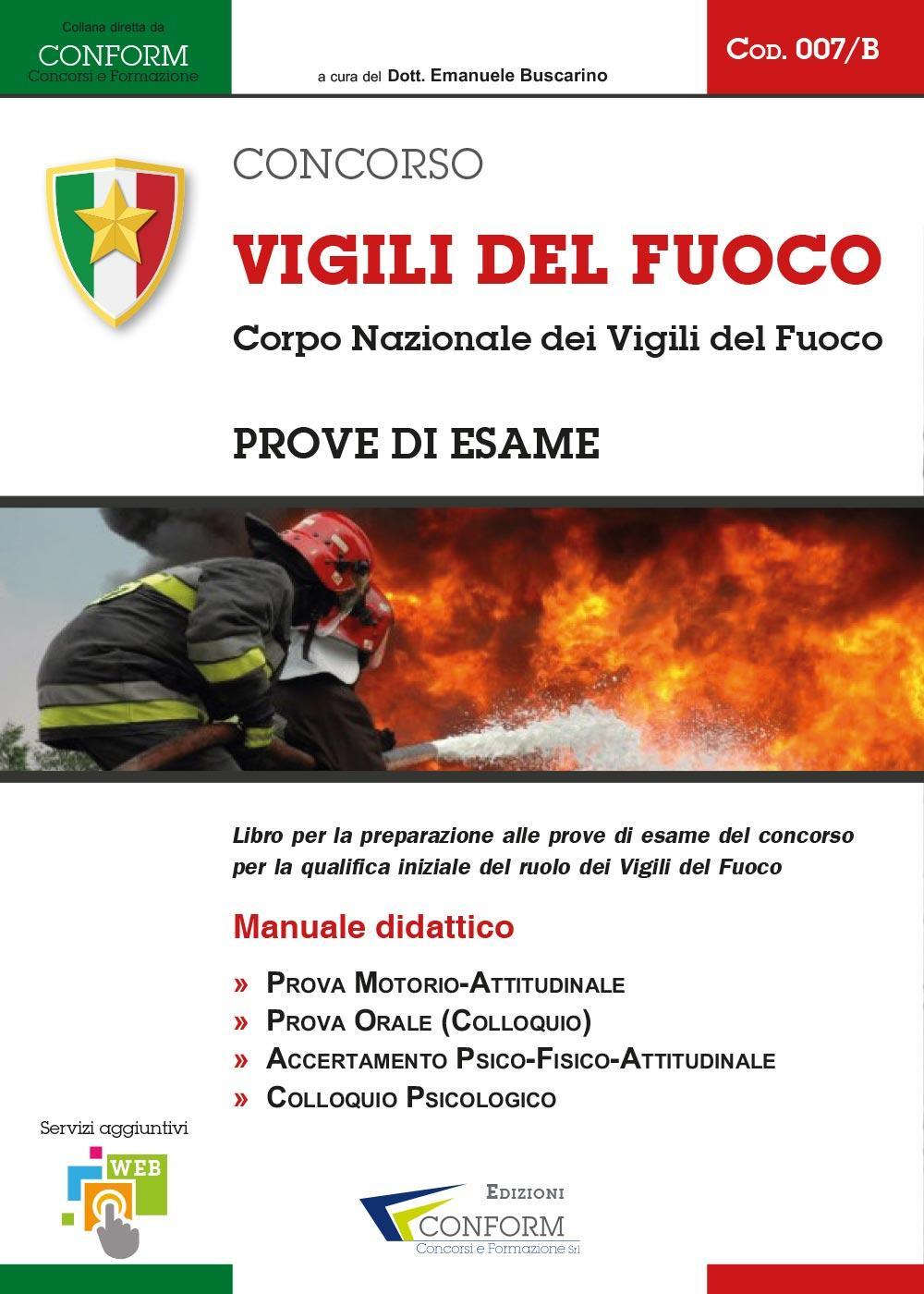 Concorso Vigili del Fuoco. Prove di esame