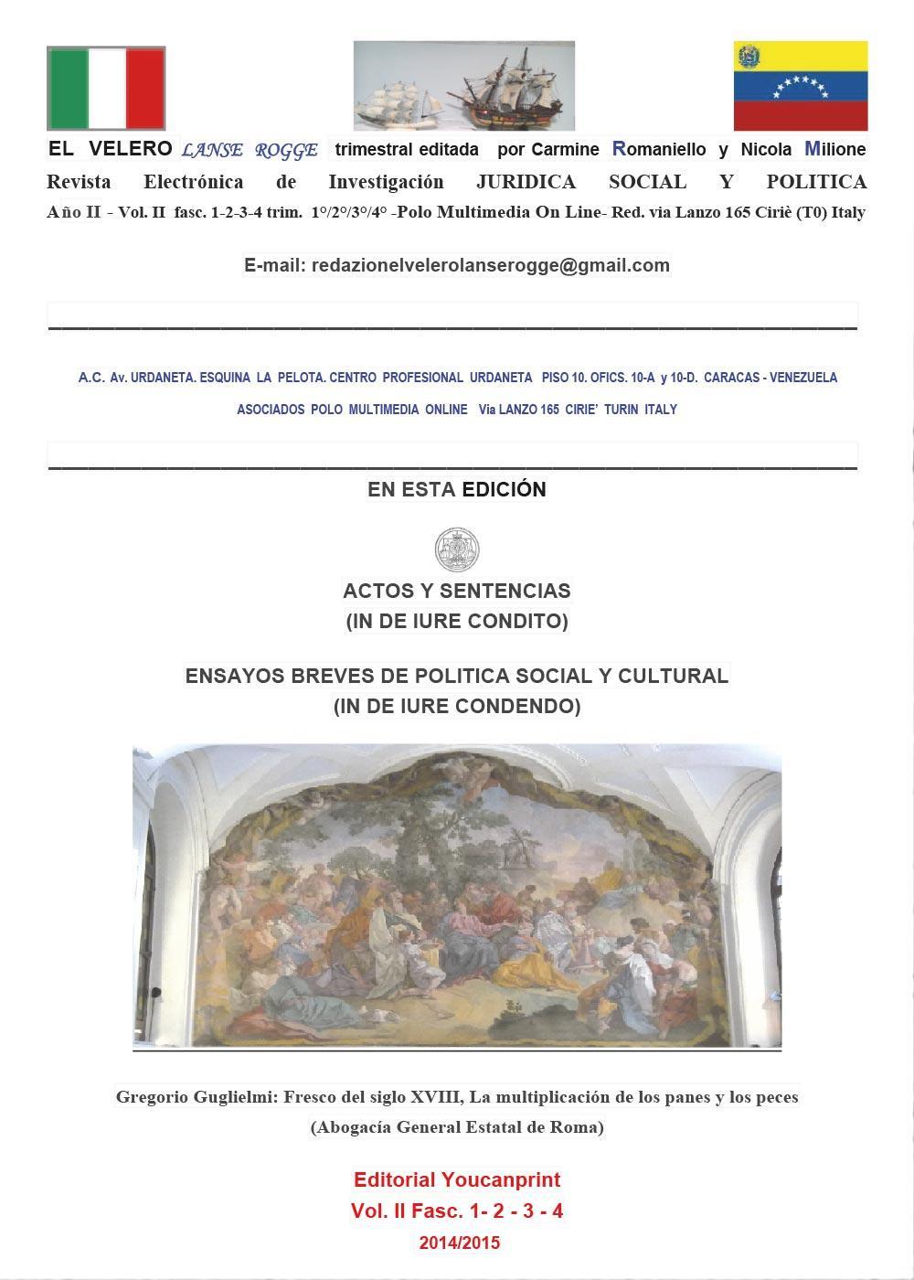 El Velero lanse rogge. Vol. 2