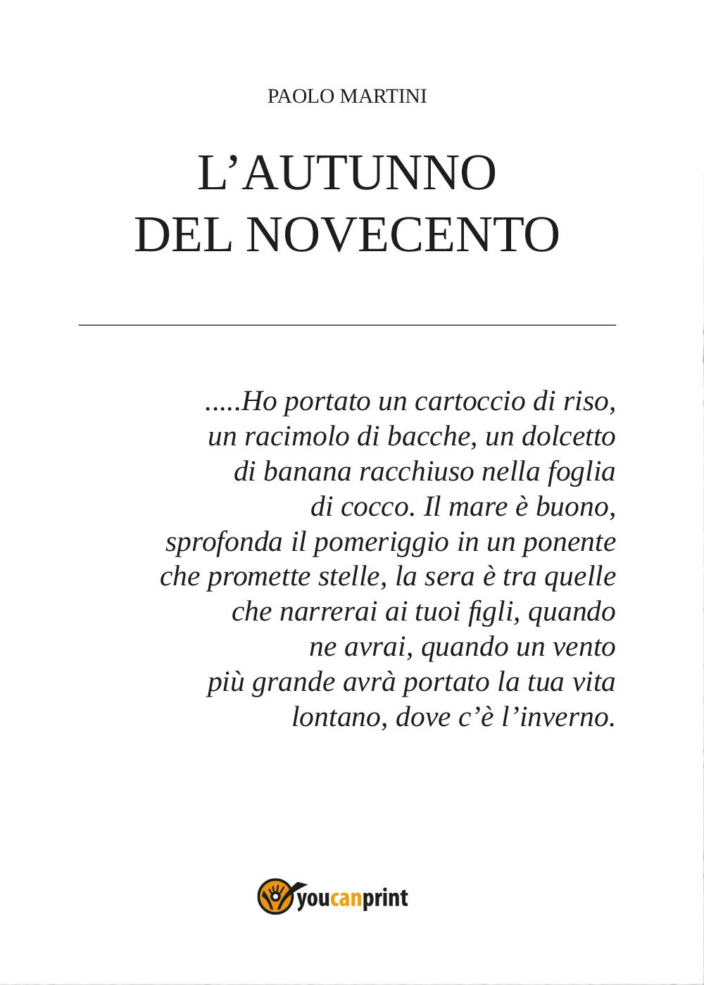 L'autunno del Novecento