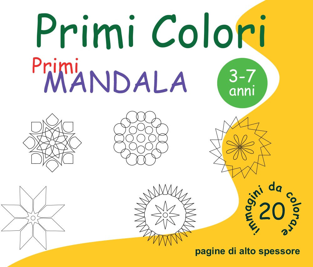 Primi mandala. Primi colori