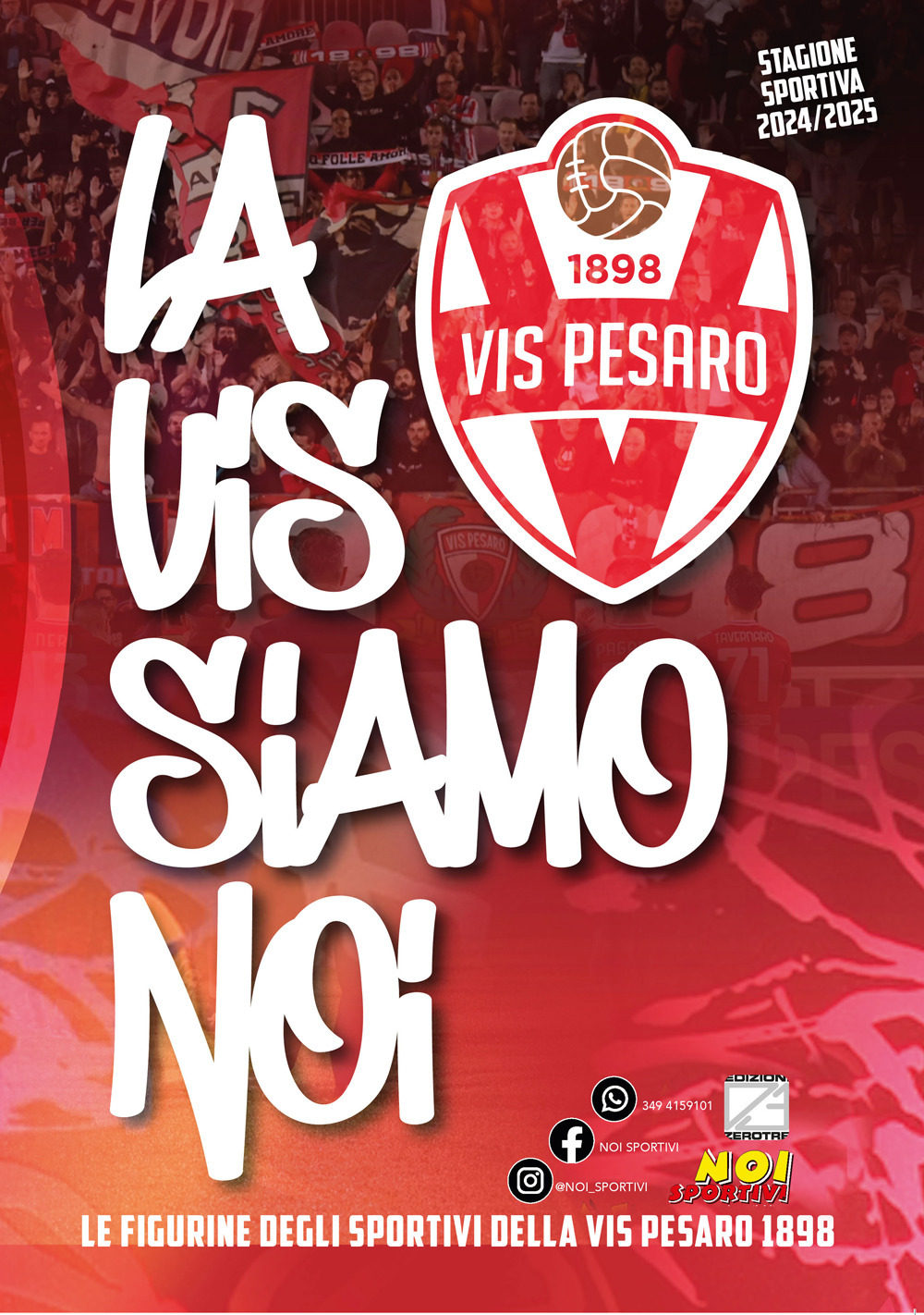 Vis Pesaro 1898. Album con figurine stampate direttamente sulle pagine