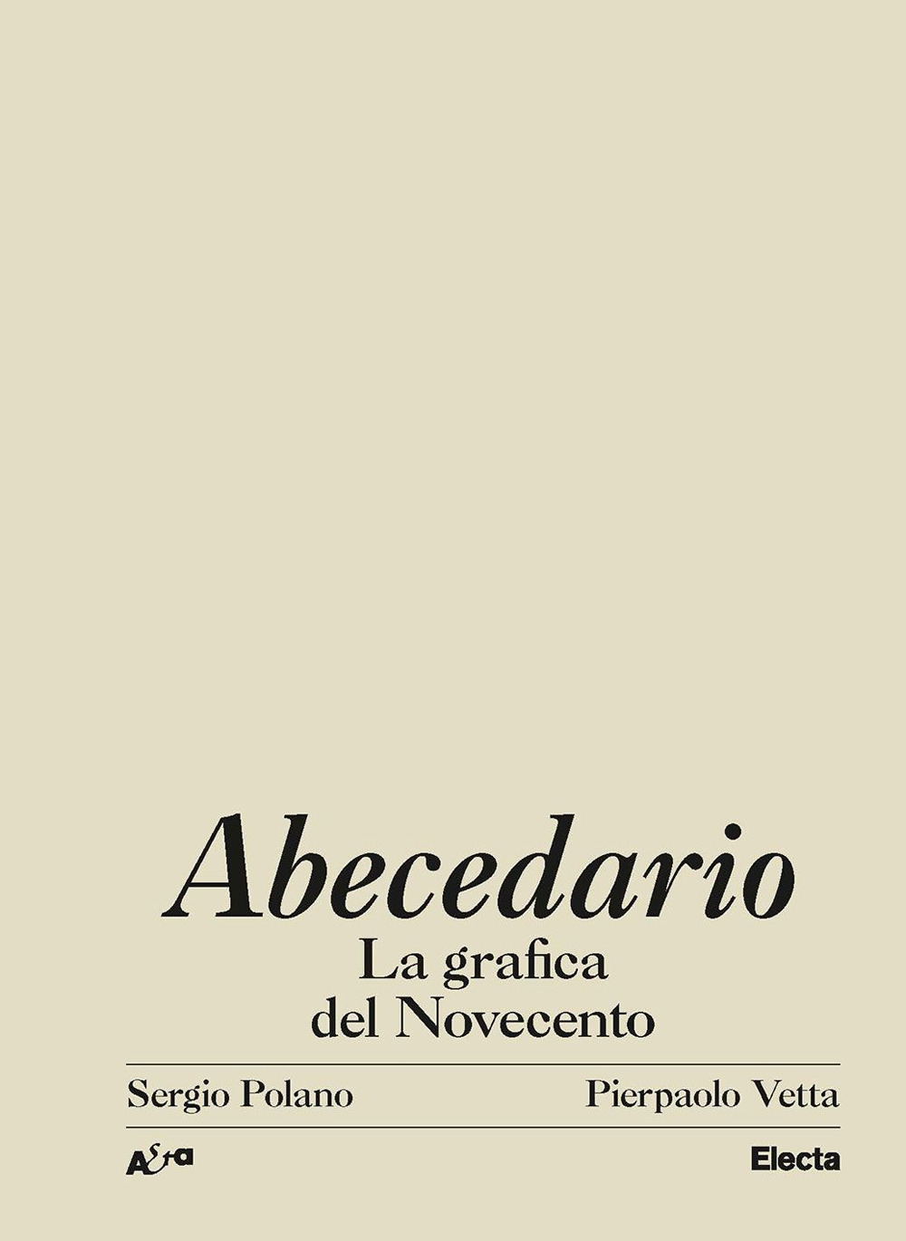 Abecedario. La grafica del Novecento