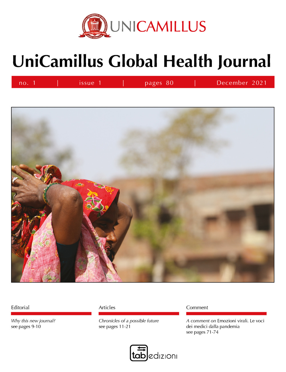 UGHJ. UniCamillus Global Health Journal. Vol. 1