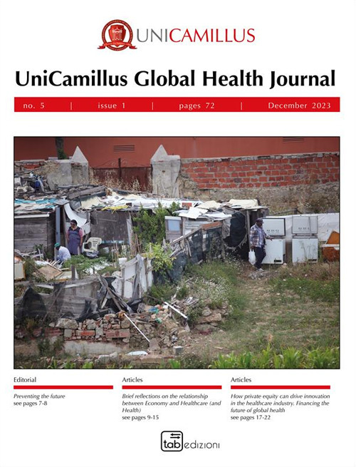 UGHJ. UniCamillus Global Health Journal. Vol. 5