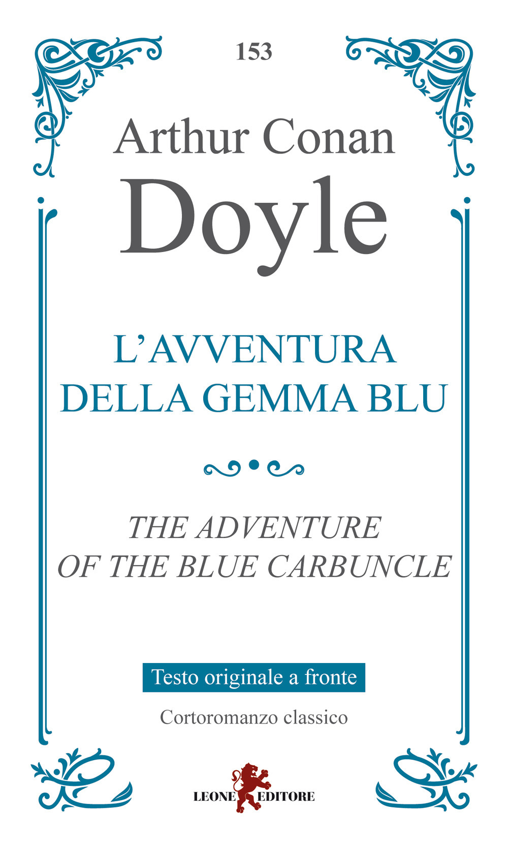 L'avventura della gemma blu. Testo originale a fronte