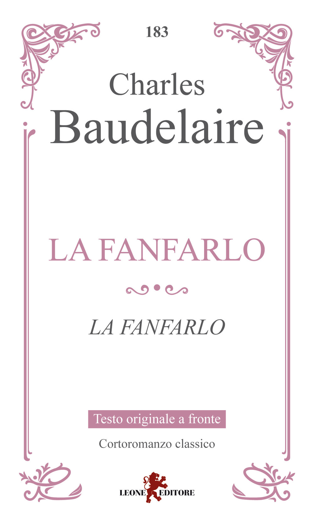 La fanfarlo. Testo francese a fronte