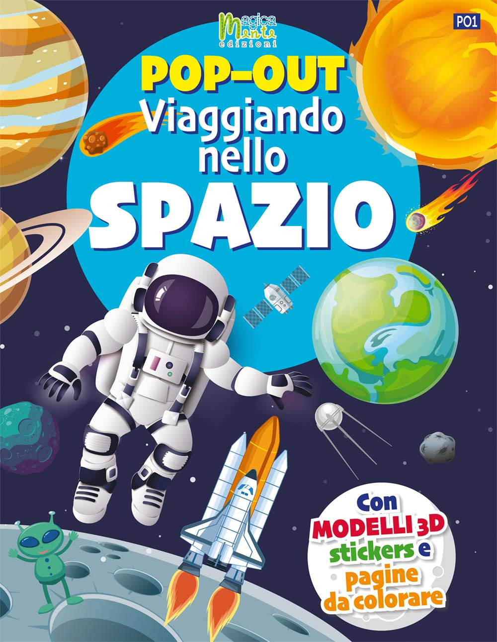 Viaggiando nello spazio. Pop out