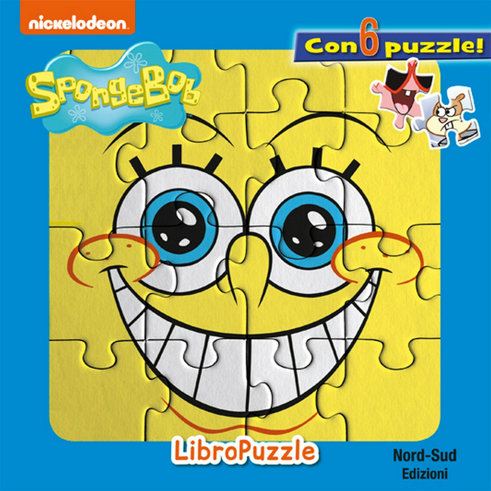 SpongeBob. Libro puzzle