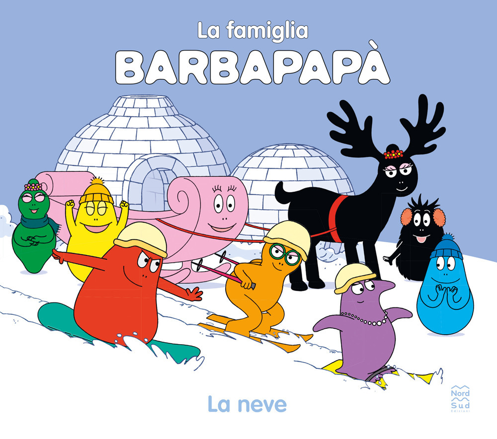 La neve. La famiglia Barbapapà