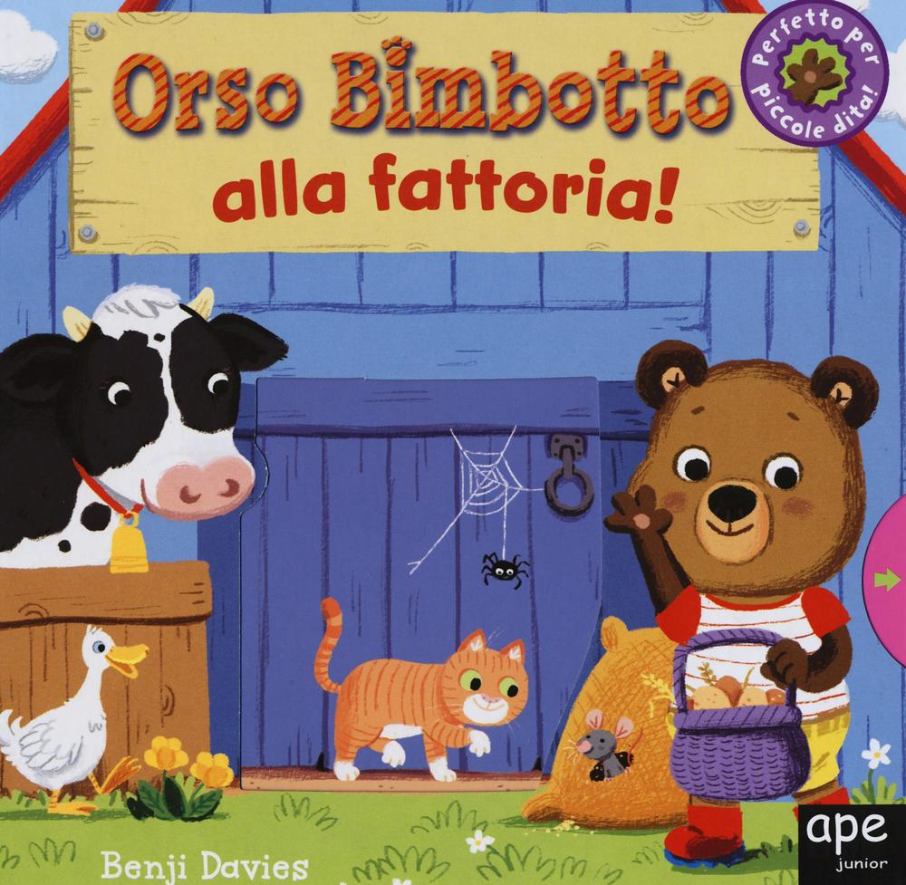Orso Bimbotto alla fattoria!