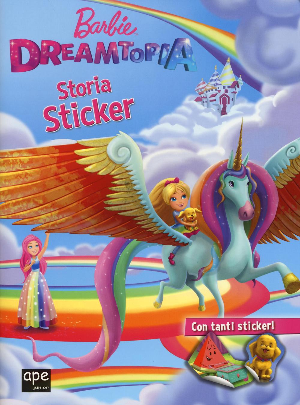 Barbie e il tesoro dei cuccioli. Barbie Dreamtopia. Con adesivi