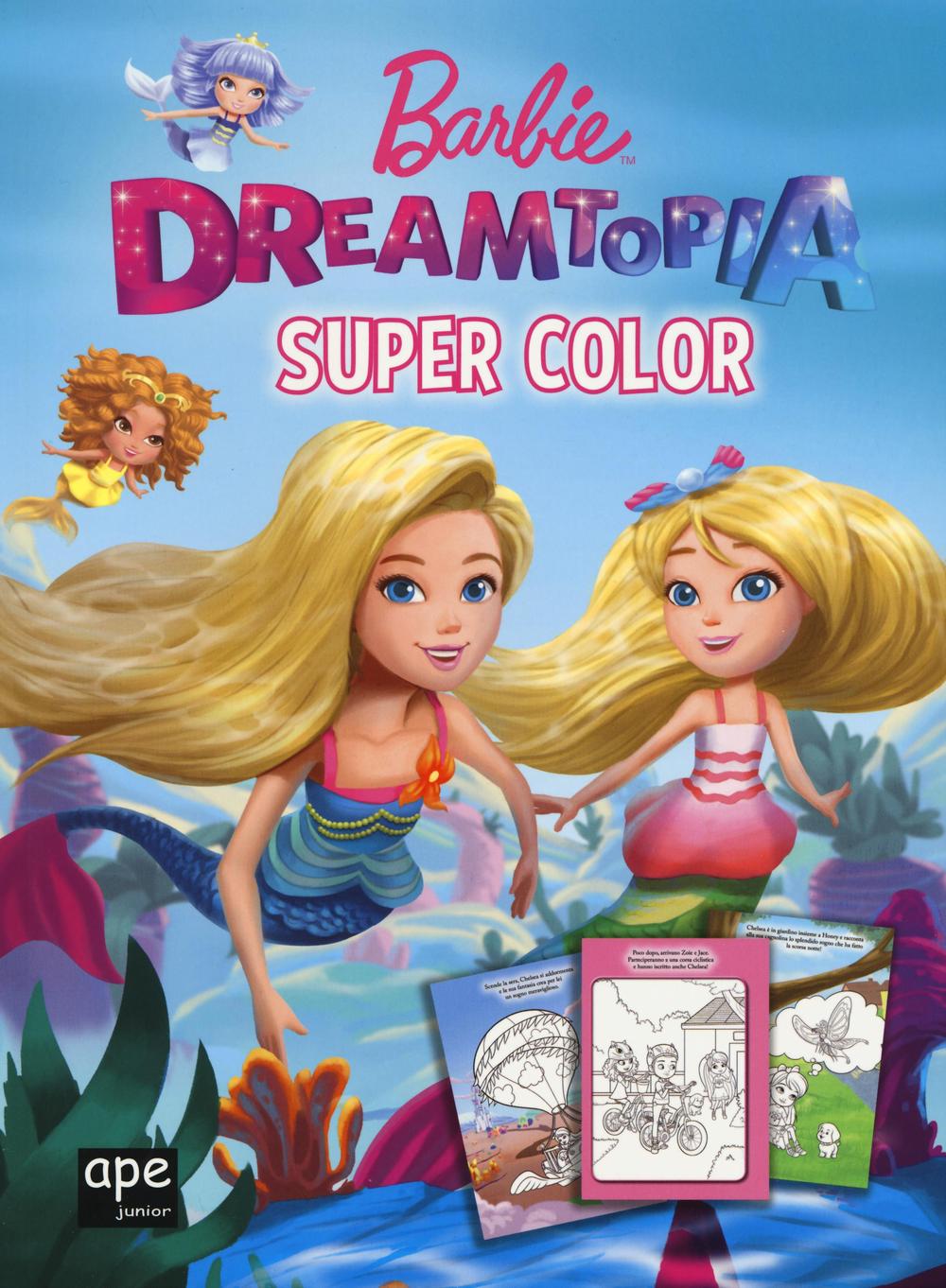 Barbie Dreamtopia. Super color