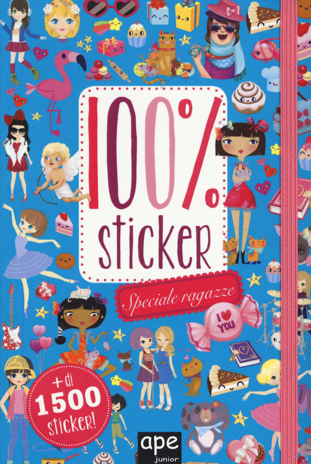 Speciale ragazze. 100% sticker. Con adesivi