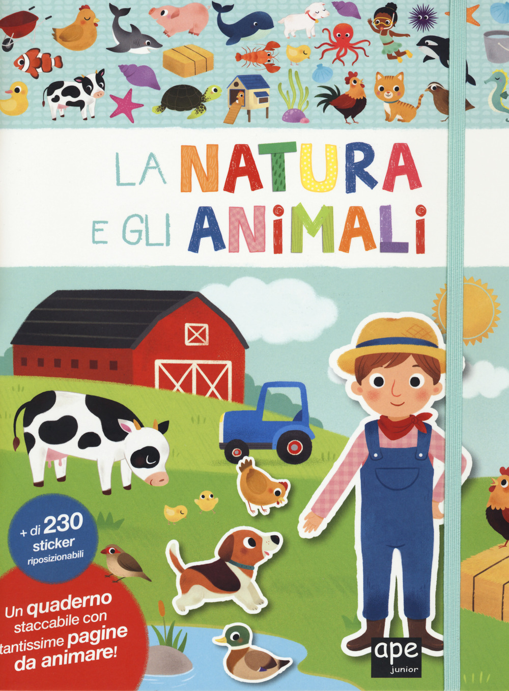 La natura e gli animali. Con adesivi