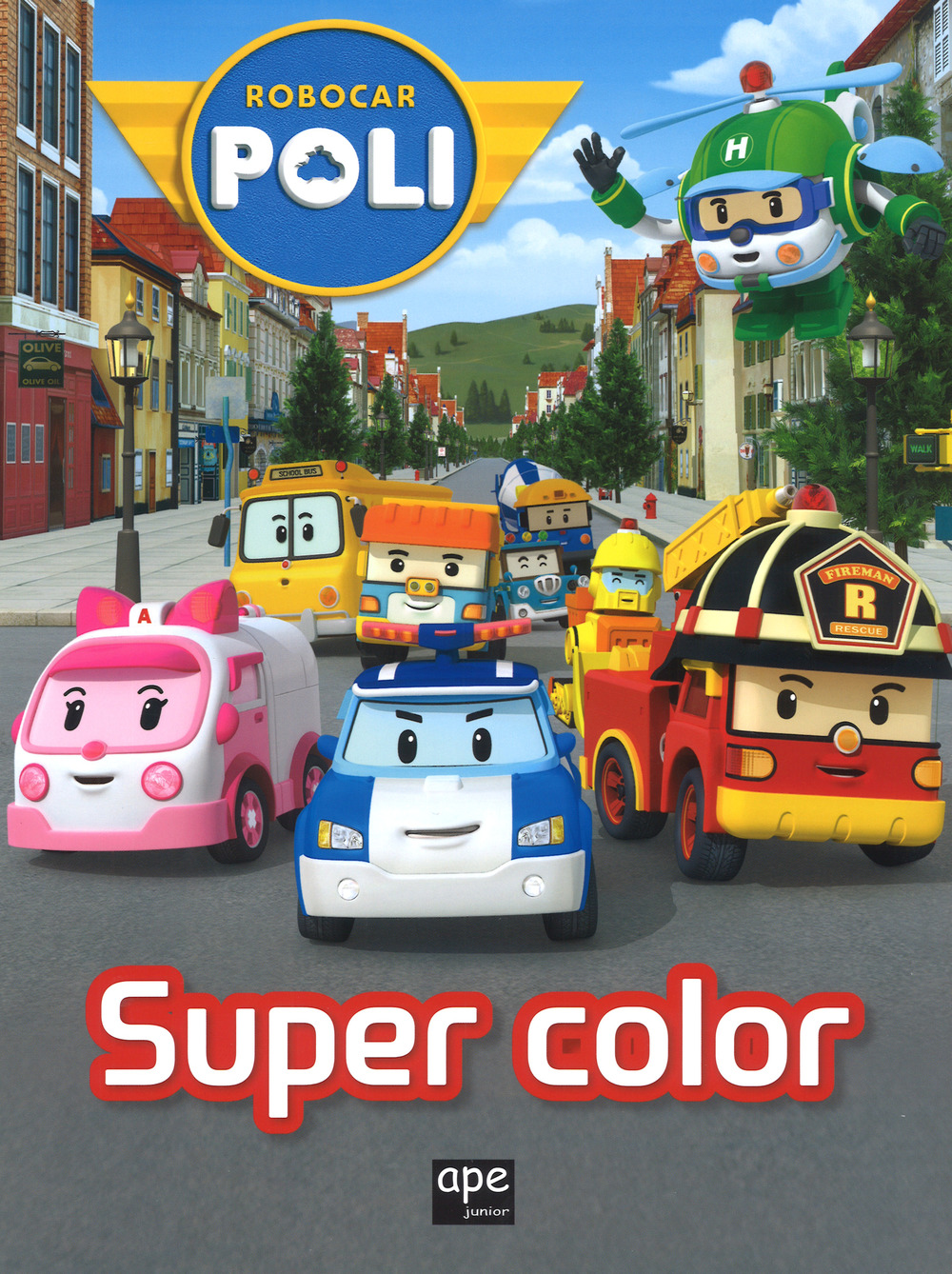 Super color. Robocar Poli