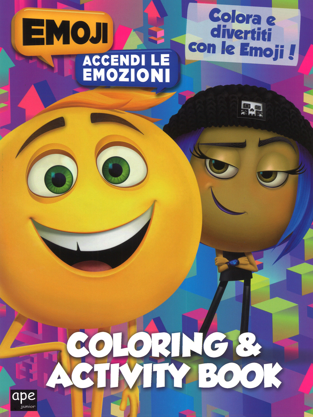 Coloring & activity book. Accendi le emozioni. Emoji