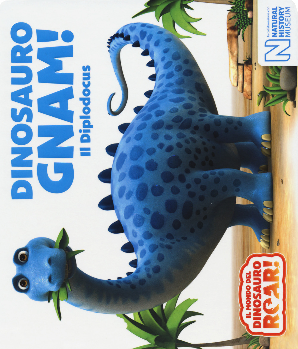 Dinosauro Gnam! Il Diplodocus. Il mondo del Dinosauro Roar!